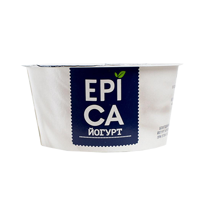Йогурт Epica натуральный 6% 130гр. Йогурт «Эпика», натуральный, 6%, 130 г. Epica натуральный 130г. Йогурт Epica 2,6% 100гр..